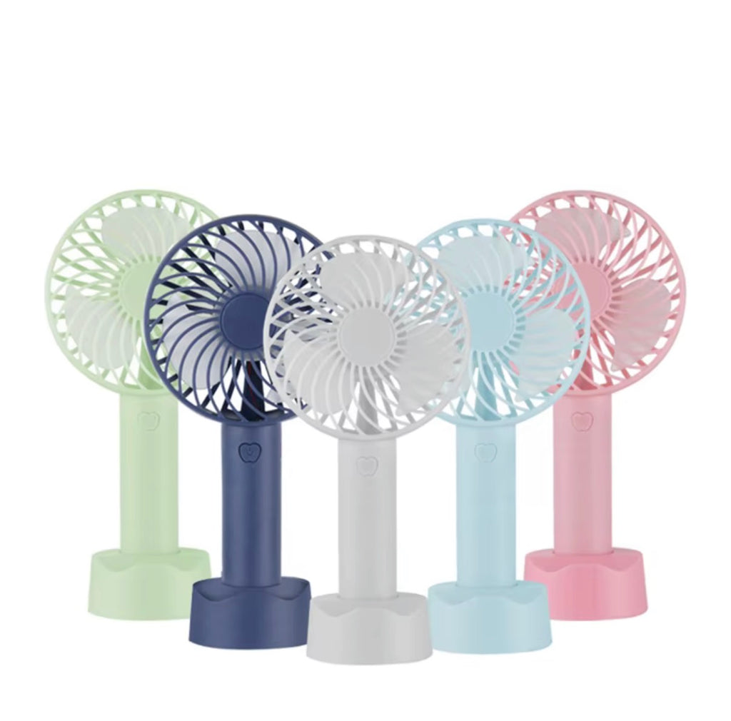Portable Rechargeable Handheld Fan – 3 Speed
